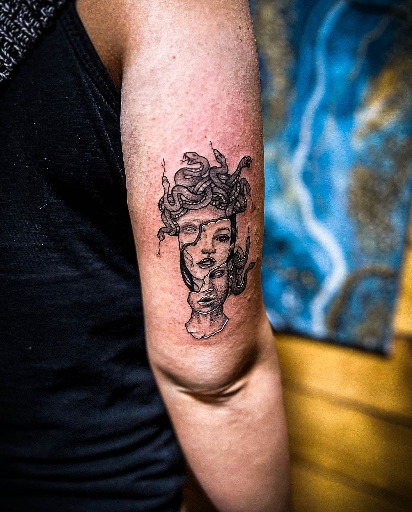 Medusa Temporary Tattoo - Set of 3 – Little Tattoos