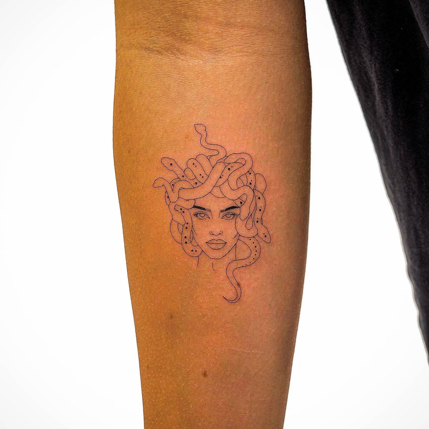 Medusa tattoo design 